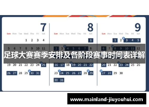 足球大赛赛季安排及各阶段赛事时间表详解